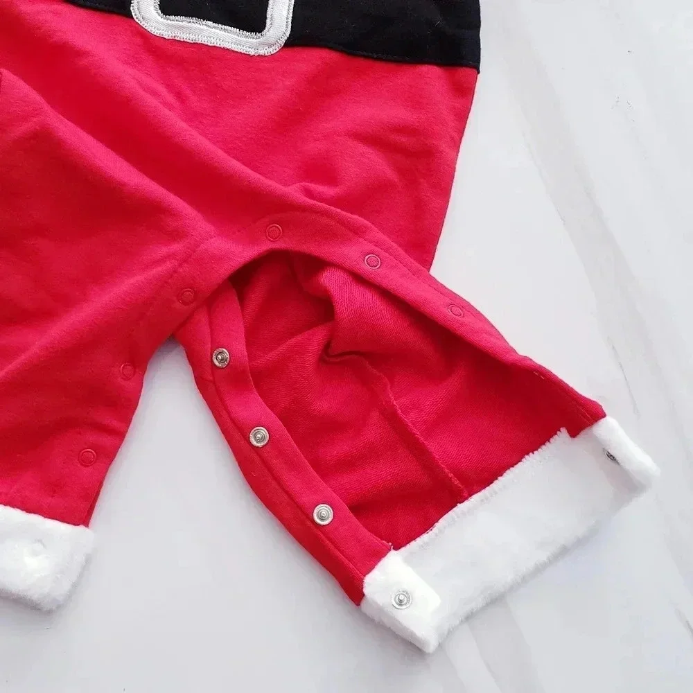 Cat & Jack Baby Lot Santa Outfit & 2 Bibs Carter's Christmas Holiday